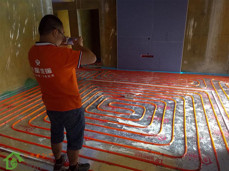 骏逸舒适家地暖施工图